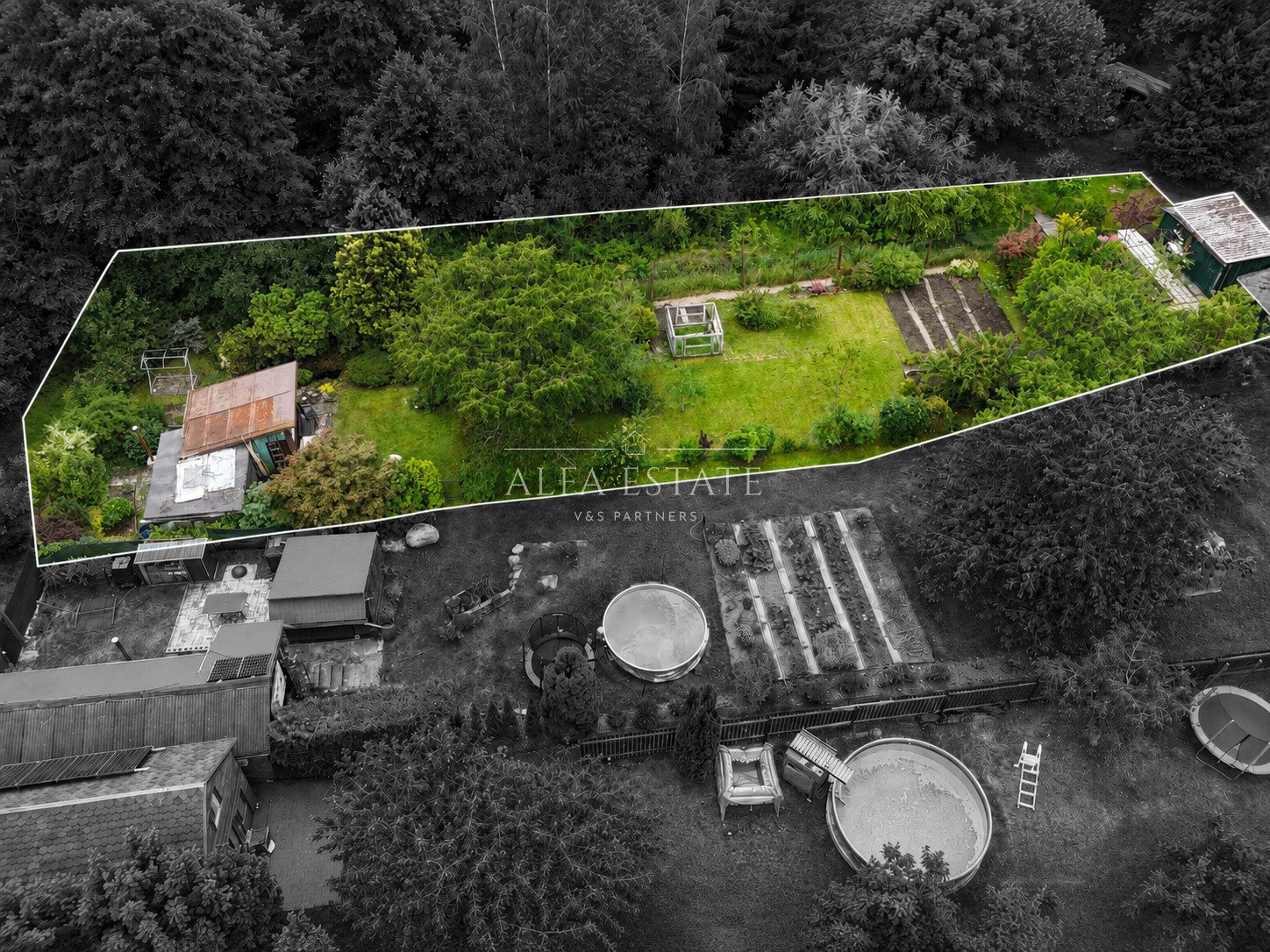 Prodej udržované zahrady 622m2, Nejdek